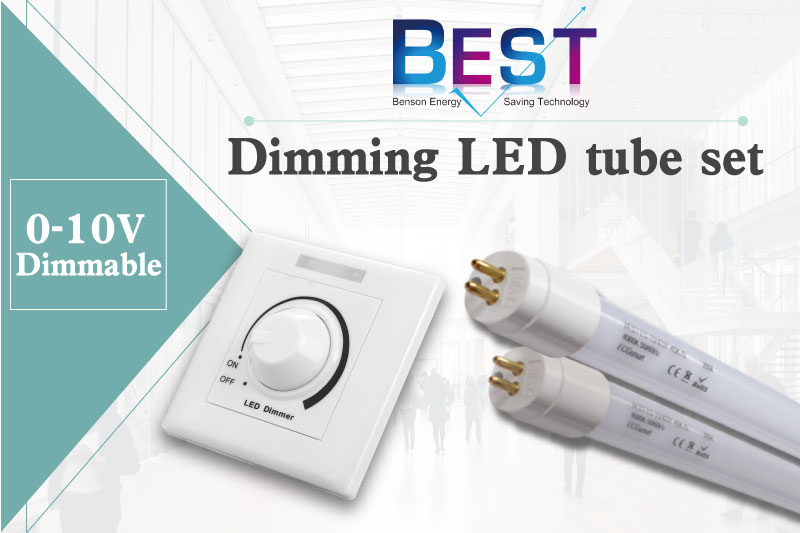 The BEST dimming LED tube set