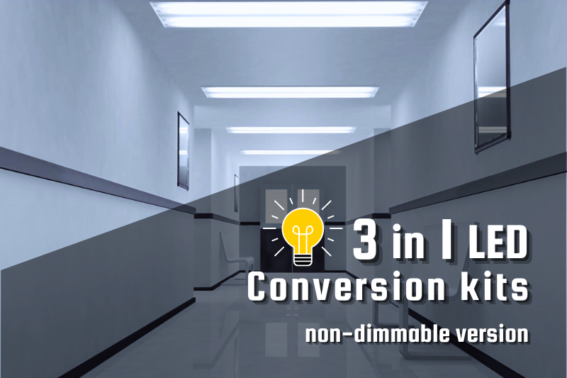 2023 New launch of 3 in 1 LED conversion kits