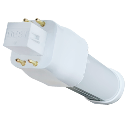 G24q 6W LED tube AC mains/ECG compatible