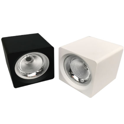 Quadrat COB LED Aufbau-Downlight