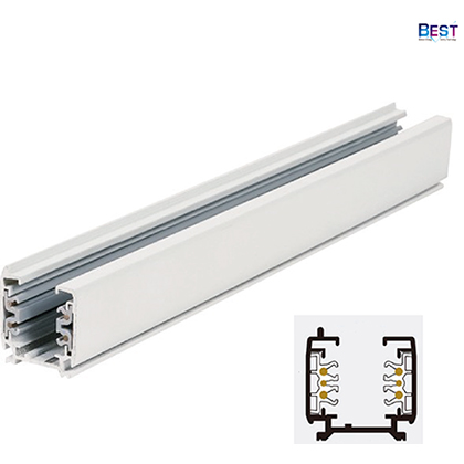 四線式軌道燈條—搭配可調光LED軌道燈(1米/1.5米/2米/3米)