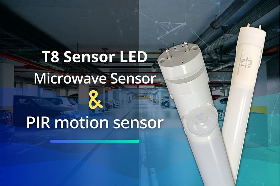 T8 Sensor LED Microwave Sensor & PIR motion sensor