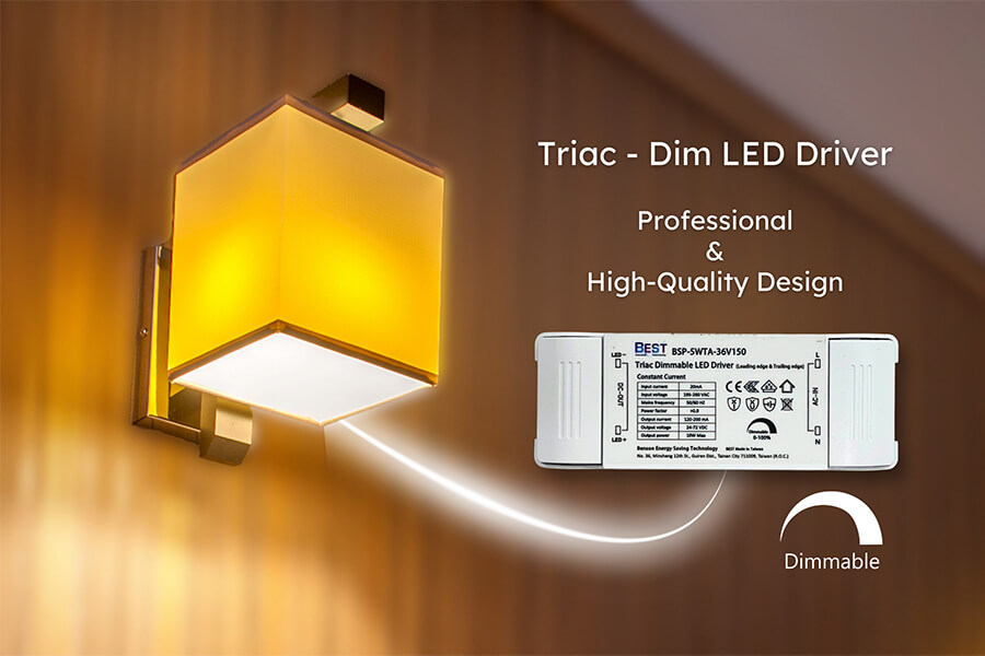 Triac-Dim LED Driver - Professional & Hight-Quality Design (Dimmable)